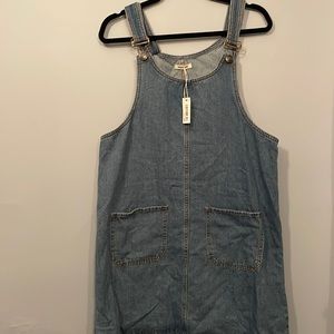 Overall dress denim